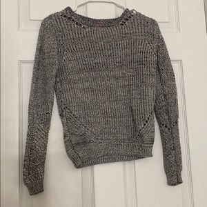 Aqua Gray Sweater